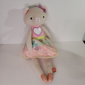 B Softies Cat Ballerina Plush Toy Very good condition